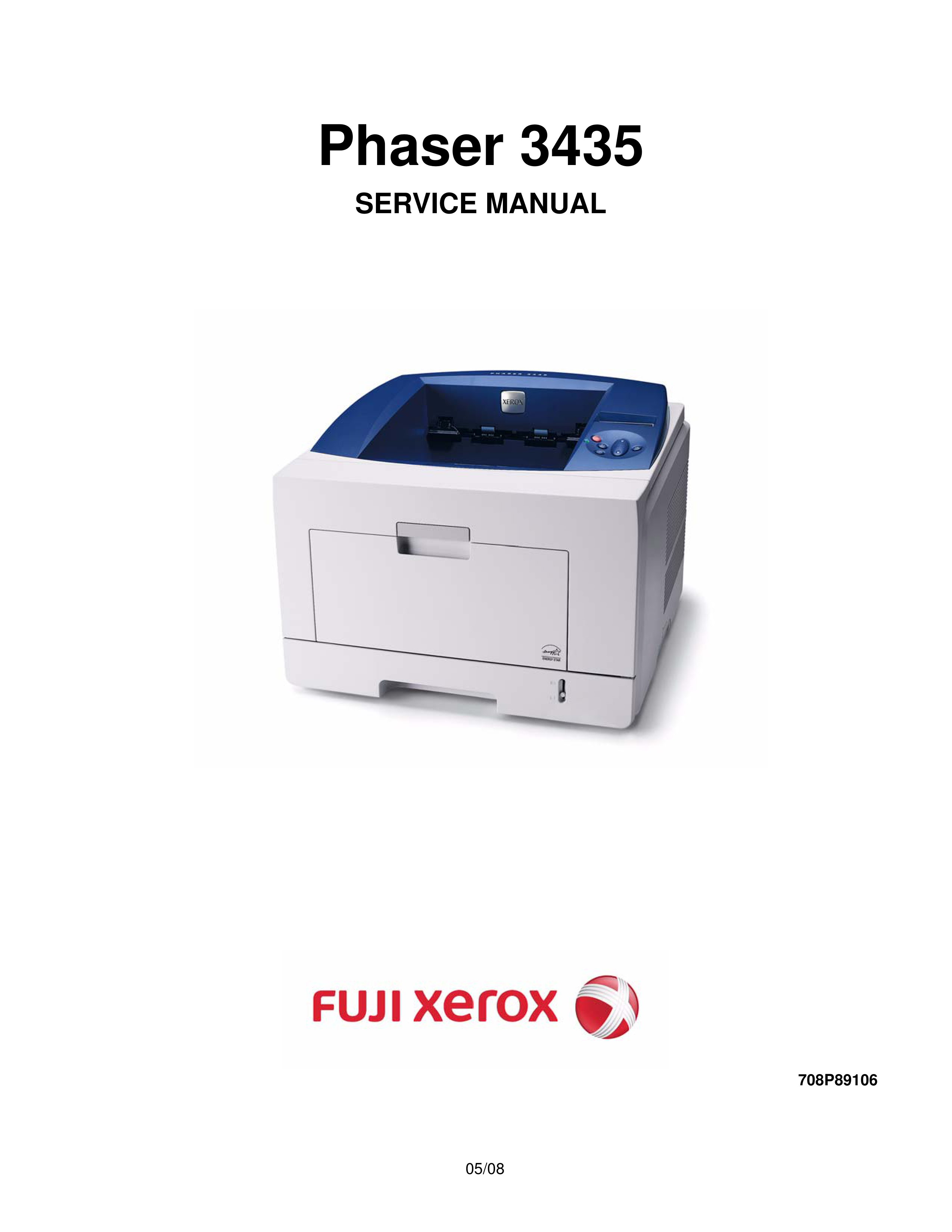 1802施乐 P 3435 维修手册