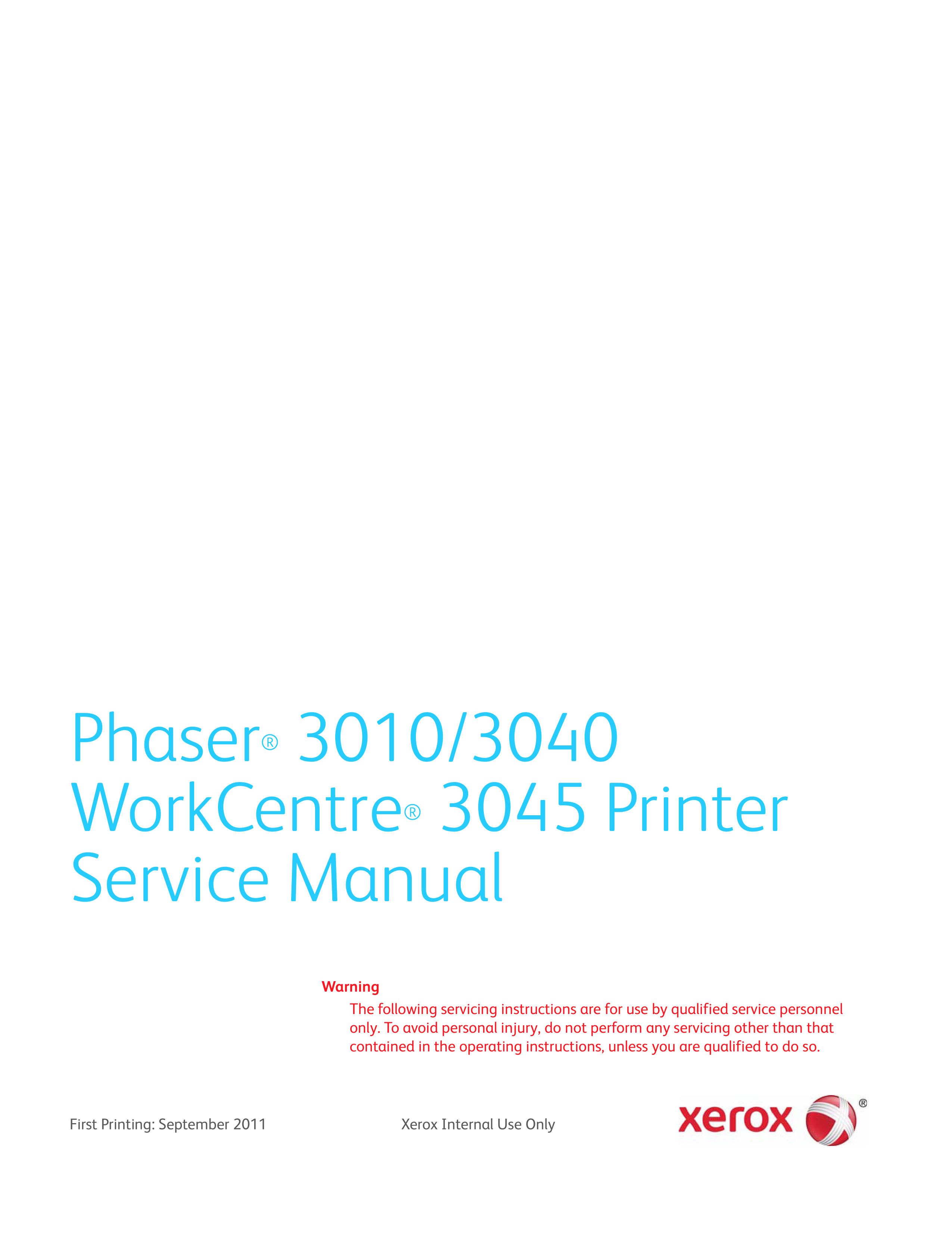1859施乐维 Xerox WC 3010 3040 304