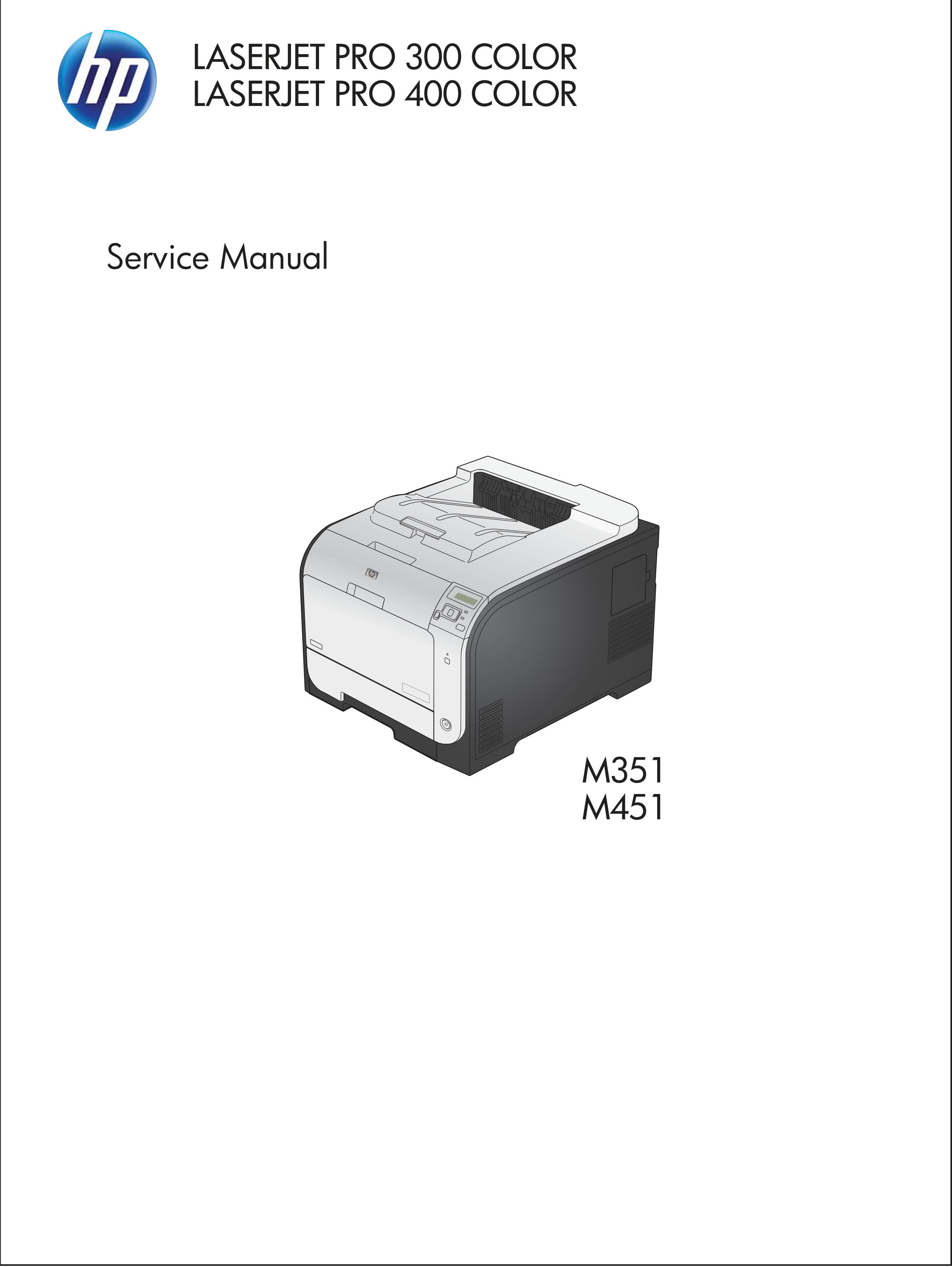1567HP M351 M451 维修手册（英文版）