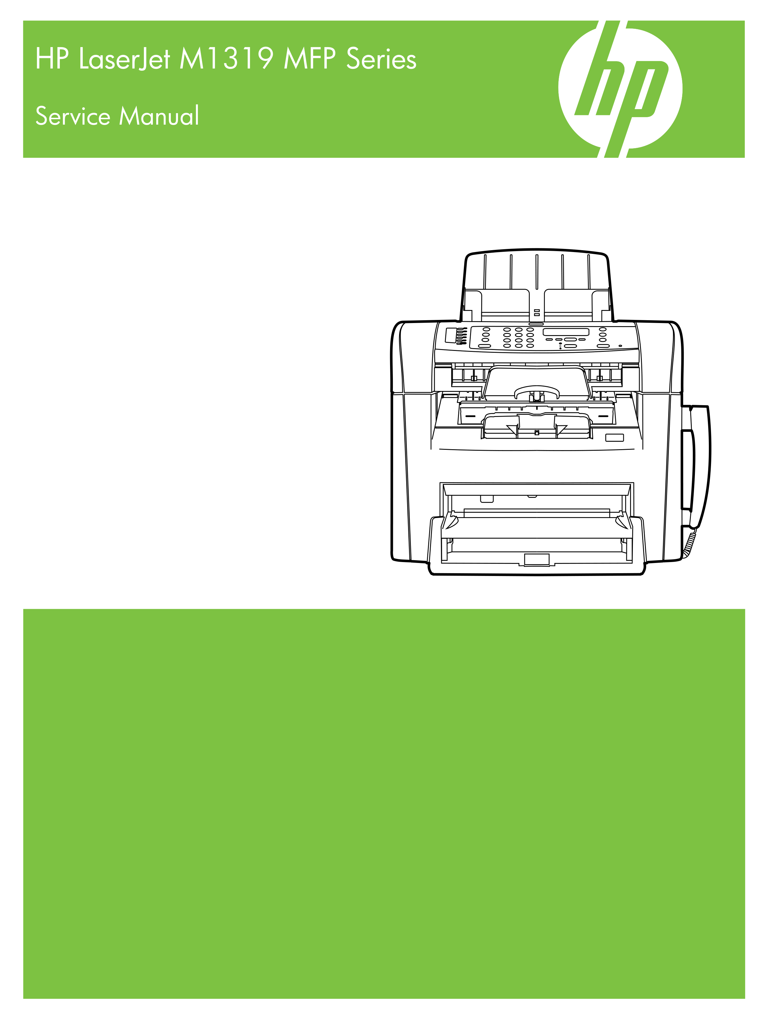 1617惠普 M1319 MFP 维修手册