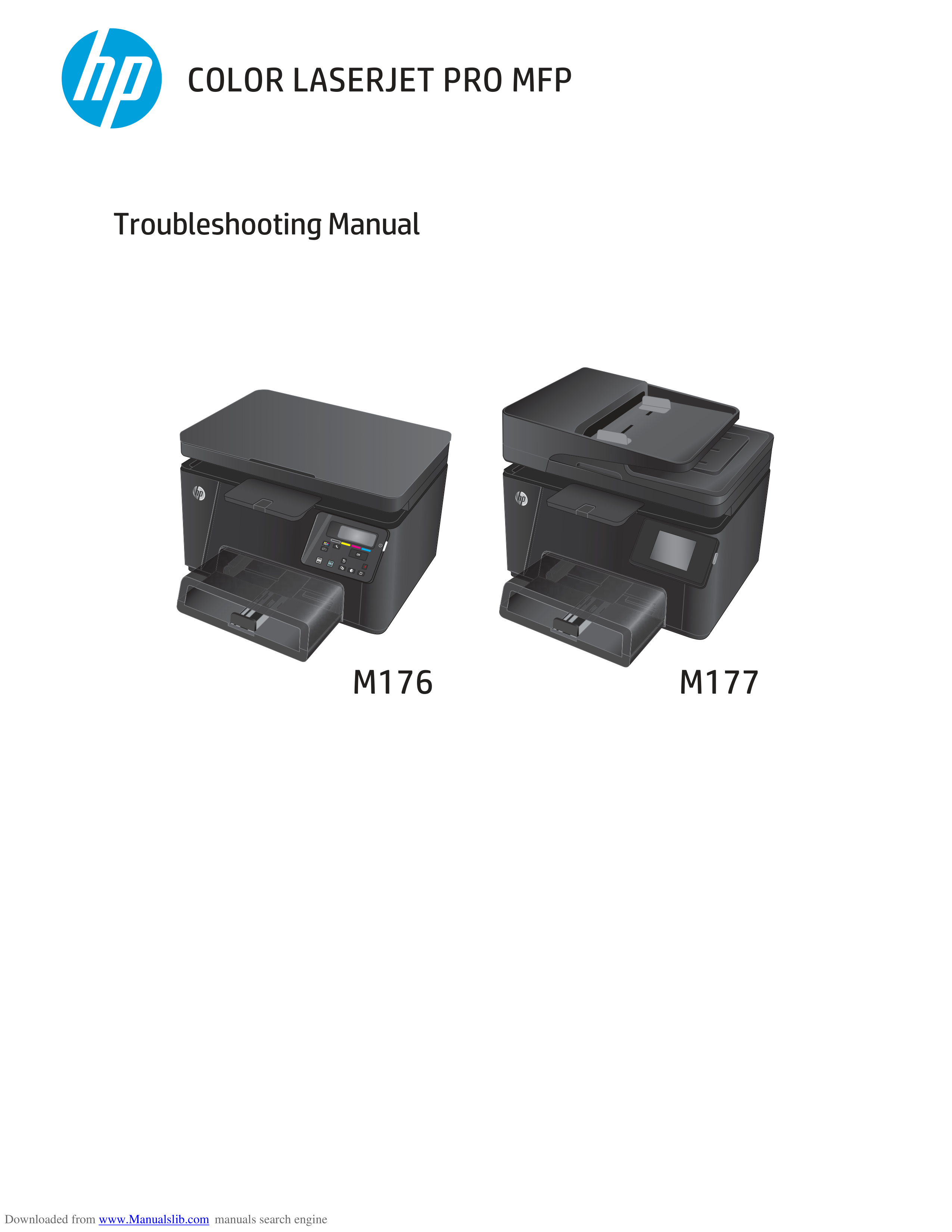 1661惠普Color Laserjet Pro M176 