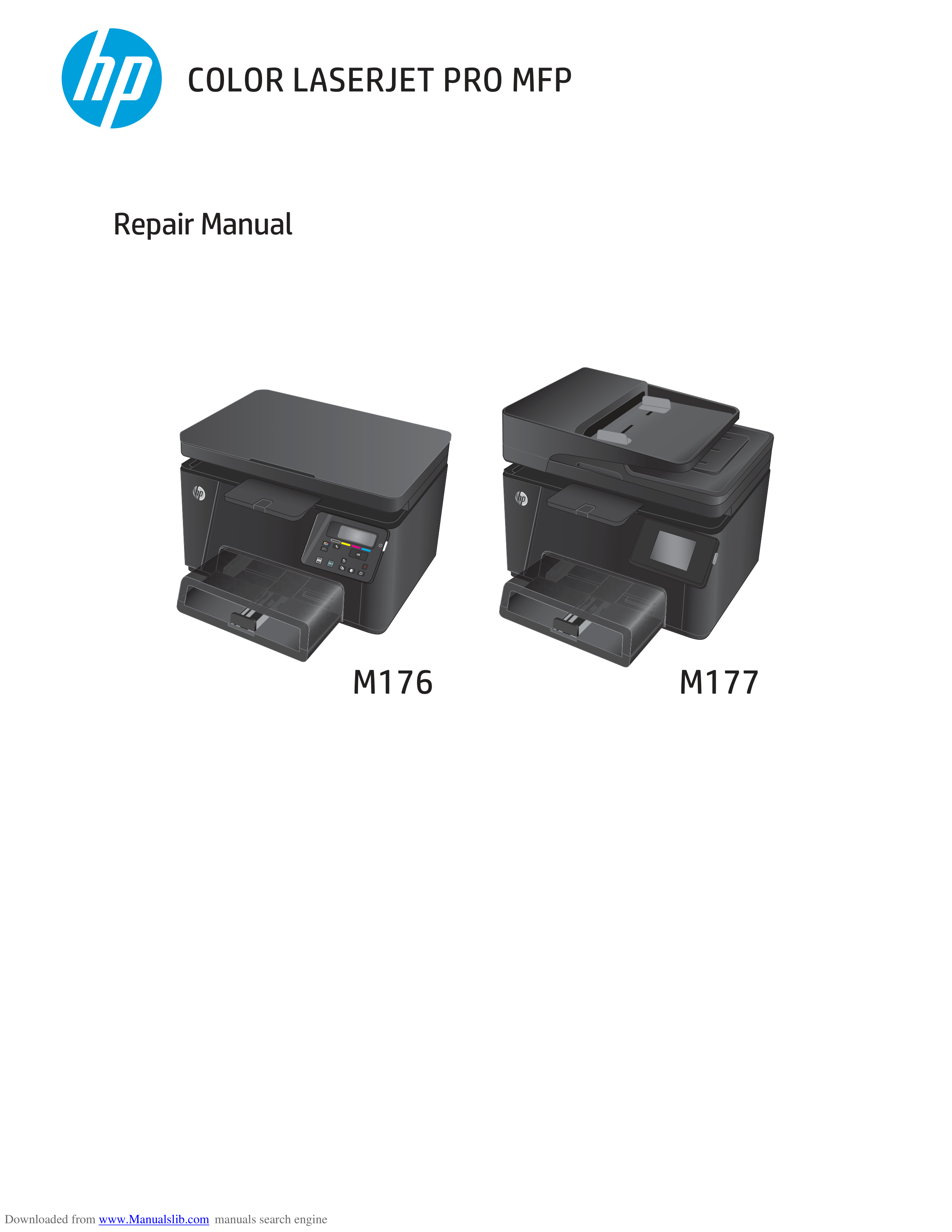 1662惠普Color Laserjet Pro M176 